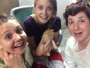 Kittens make us crazy! So much love for baby Minny :)