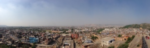 Beautiful panoramic view of Jaipur.